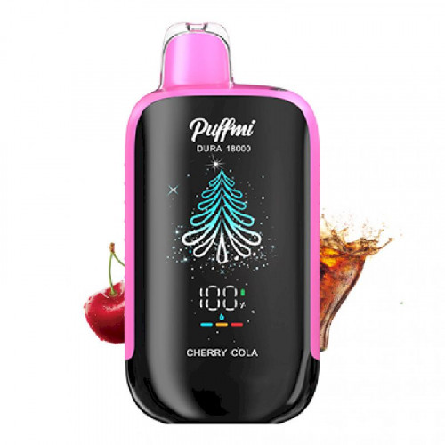 Электроная сигарета PuffMi Dura 18000 - Вишнёвая кола (Cherry Cola)