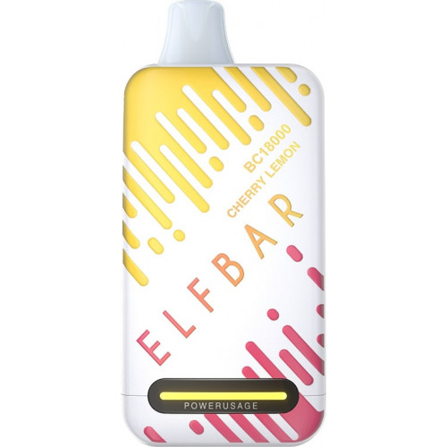 Электронная сигарета Ельф Бар BC 18000 затяжек Вишня Лимон (Cherry Lemon)